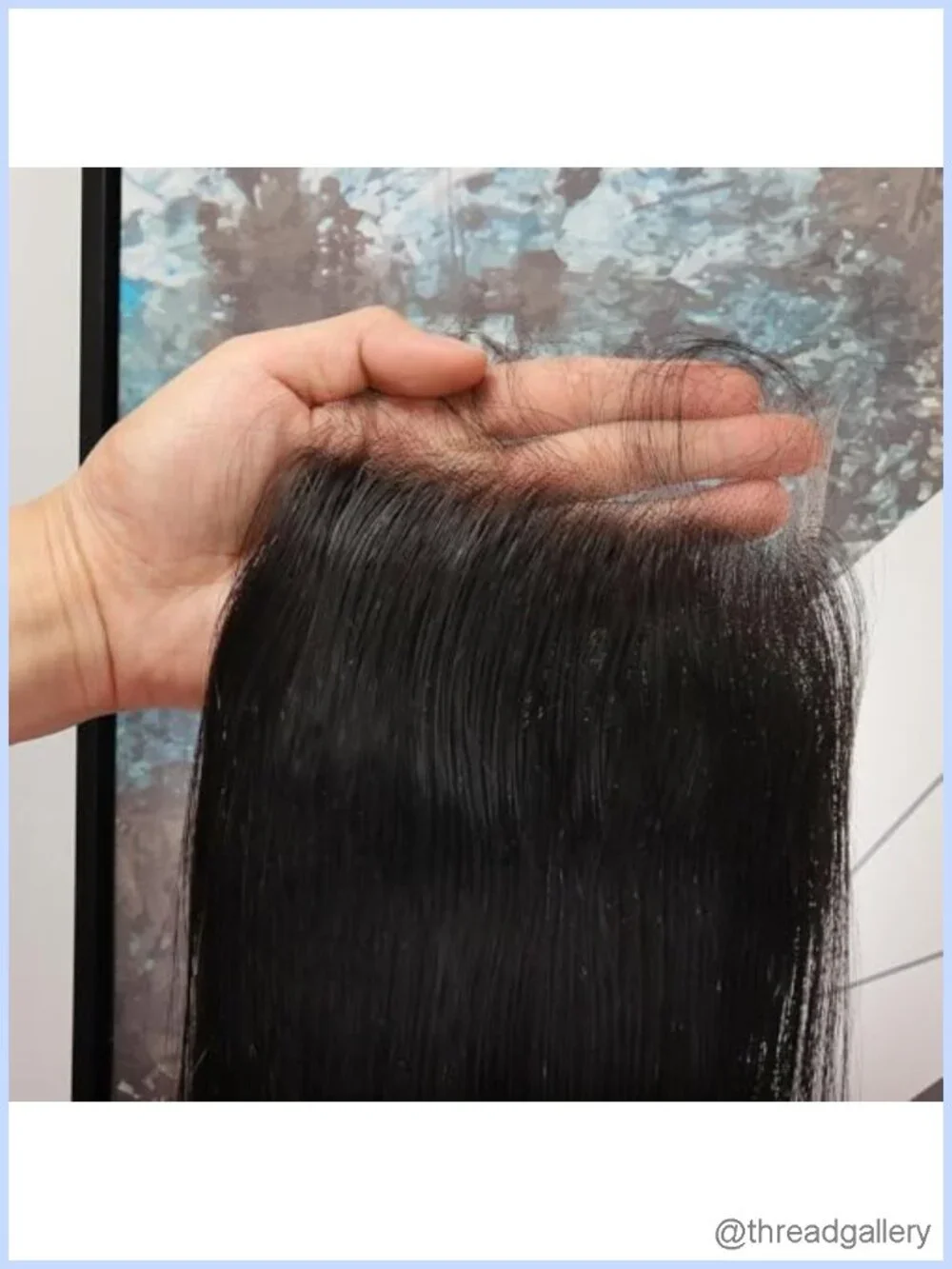 0.1mm Ultra-thin HD Lace Closure Pre Plucked Swiss Lace Natural Hairline 100%